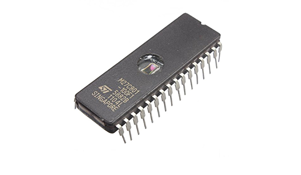 Circuito Integrado M27C801-100F1 27C801 EPROM Paralela FDIP-32W