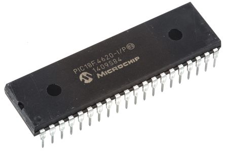 PIC18LF4620-I/P Microcontrolador 8-Bit Baixa Tensão PDIP-40 DIP-40