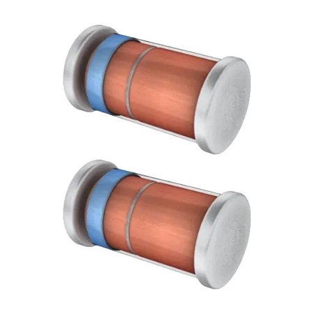 BZV55C33 Diodo Regulador Zener 33V 0,5W 500mW SOD-80 Mini MELF 5%