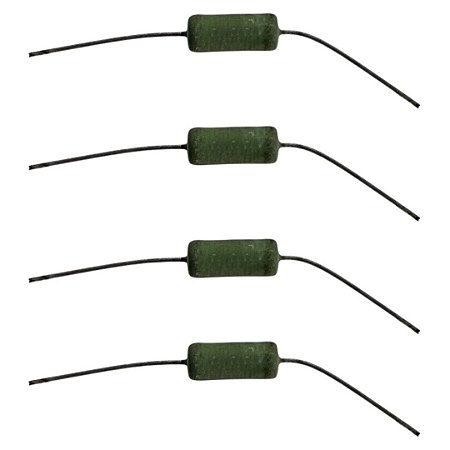 Resistor de Potência 2R7 (2,7R) 5W Axial Verde 5%