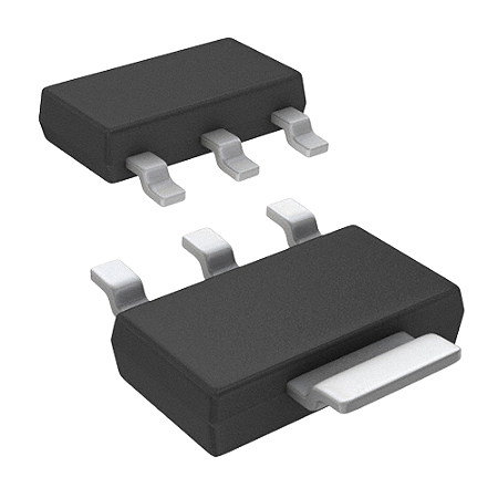 CI LM1117MPX-3.3 Regulador Linear LDO 3.3V SMD SOT-223