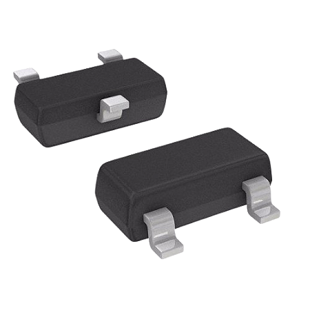 BC859B Transistor Bipolar PNP Uso Geral SOT-23-3 SMD