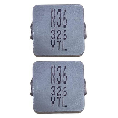 Bobina Indutora SMD 0,36uH Alta Corrente 9x9x4mm PDME104T-R36MS0R825