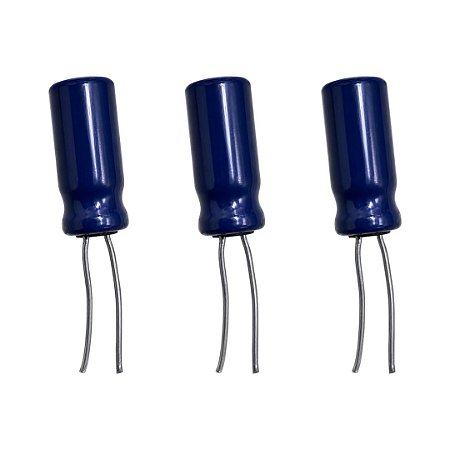 Yageo SK100M1R00AZF-0511 Capacitor Eletrolítico 1uF 100V Radial 5x11mm