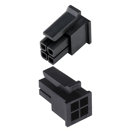 Conector Fêmea Micro-Fit 3.0 Molex 43025-0400 4 Pinos (2x2)