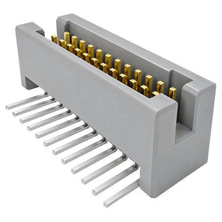 Barra de Pinos Macho 20 Vias Passo 1,27mm para PCI TFC-110-01-F-D-RA