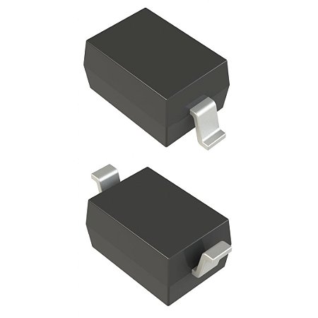 Diodo Zener BZT52C5V6S-7 5,6V 200mW SOD-323 para Regulação de Tensão