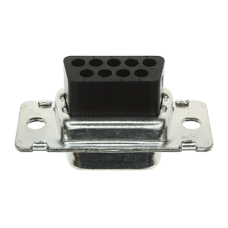conector D-Sub DB9 (DB-09) Fêmea 9 Vias Ângulo Reto Soldagem em Fio