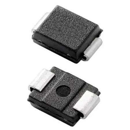 Diodo de Proteção SMBJ26CA 26V 600W TVS Bidirecional DO-214AA Montagem SMD