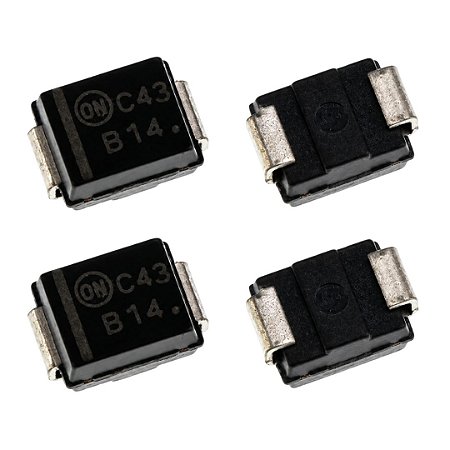 MBRS140T3G Diodo Retificador Schottky SMD 40V 1A DO-214AA (SMB)