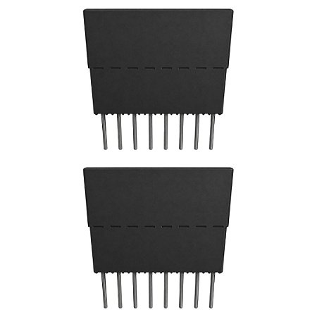ESQ-108-34-T-S Conector Receptáculo 8 Vias Fêmea PTH 2,54mm Samtec
