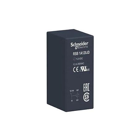 RSB1A120JD Relé Eletromecânico 12A 12VDC SPDT Plug-In