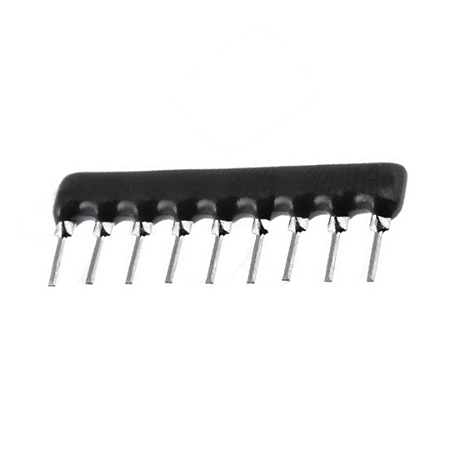 Rede de Resistores 470 Ohms 10 Pinos 2% 1/8W