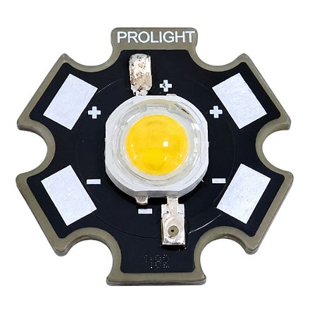 LED SMD Alta Potência 5W Branco Frio Lantern Fish Alumínio PG1A-5DWE