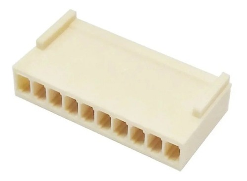 Conector Alojamento KK 10 Vias Fêmea 180°G 2.54mm - 5051-10 (DS1070-SCV10)