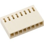 Conector Fêmea 8 Vias Passo 2.54mm 180° DS1070-SCV08
