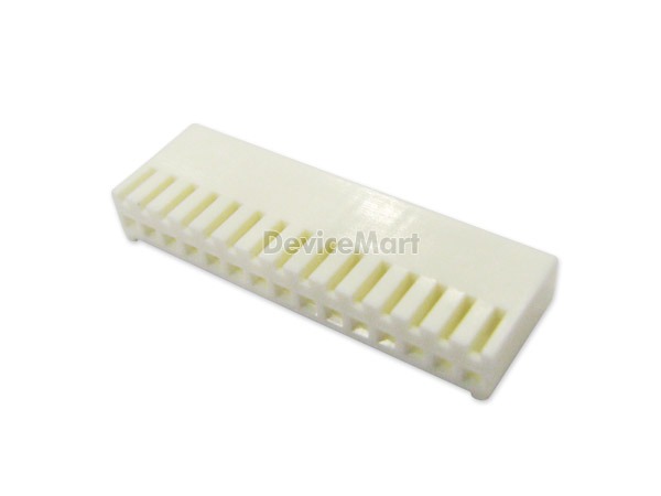 Conector Fêmea 15 Vias Passo 2.54mm 180° DS1070-SCV15