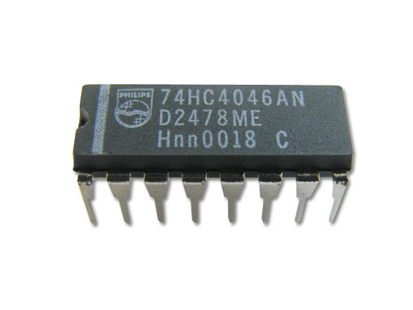 Circuito Integrado 74HC4046AN DIP-16 Locked PTH