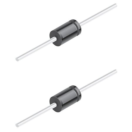 1N5817 Diodo Schottky 20V 1A Axial DO-41 PTH