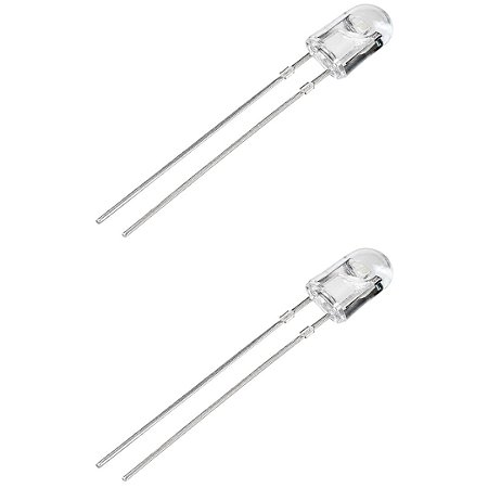 LED 5mm Branco Oval Alto Brilho 5000MCD 9500K Foryard (FYL-5464UWC1C)