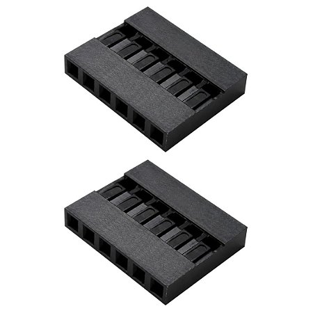 Alojamento para Conector Modu 6 Posições (1x6) 2,54mm I-DS1071-SCB01X6