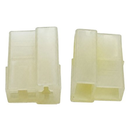Capa Luva Isolante para Conector Faston 6,3mm 2 Vias Fêmea