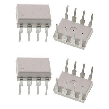 CI Optoacoplador TLP521-2 DIP8 Branco Isolação Óptica Fototransistor