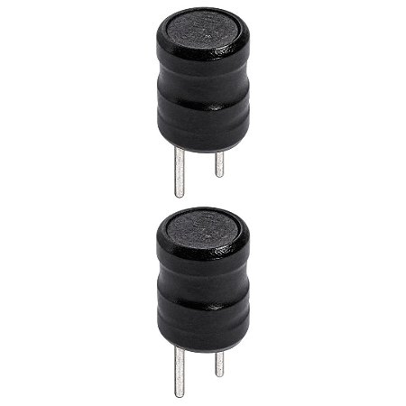 DR0608-333L Indutor Potência Through Hole 3.3uH 2.2A Sem Blindagem 10%