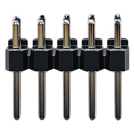 Conector Header Macho 10 Vias Duplo (2x5) PTH 2,54mm TSW-105-07-T-D