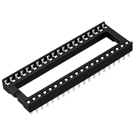 MAC40 Socket Estampado 40 Pinos Through Hole Largo