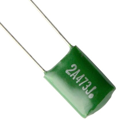 Capacitor de Filme 1nF 630V ±5% Passo 5mm