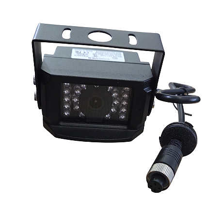BR-RVC16 Câmera de Ré Veicular Alta Resistência IP69K 120º com LED IR