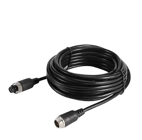 Cabo de Conexão Aviação 4 Pinos Macho x Fêmea 5 Metros MDVR Automotivo