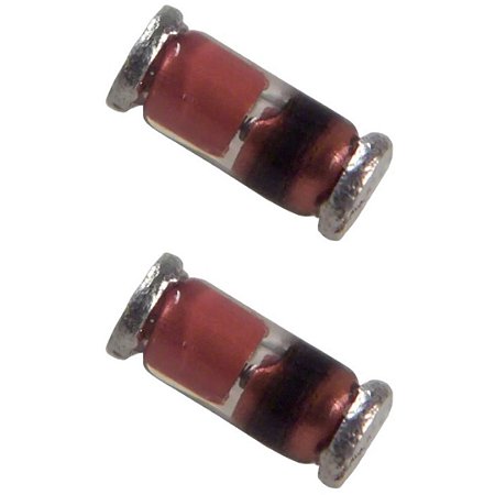 Diodo Zener ZM4742A 12V 1W Encapsulamento MELF DO-213AB SMD