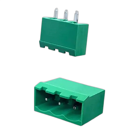 Borne Plugável Macho 3 Vias 5,08mm Fechado ZBF400VC-5.08-03P