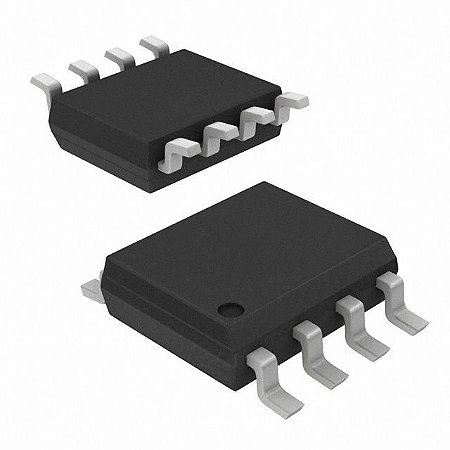 Memória EEPROM 24LC21B 1Kbit I²C 128x8 SOIC-8 SMD