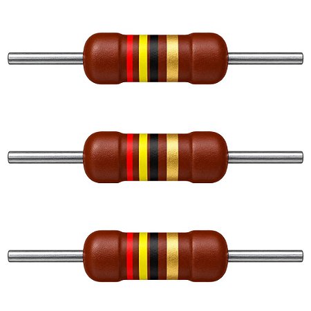 Resistor Filme Metálico 24R 2W 5% PR02000202409JR500 Série PR-02