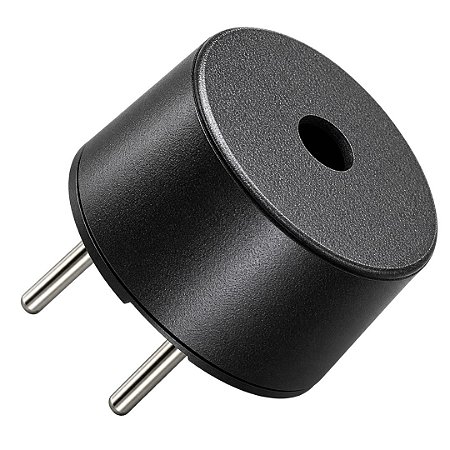 Buzzer Sonoro Passivo 5V 12mm 86dB DIP/PTH