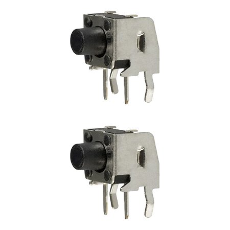 Chave Táctil Lateral 6x6x5.85mm 90° 50mA 12VDC PTS645VL58-2 LFS