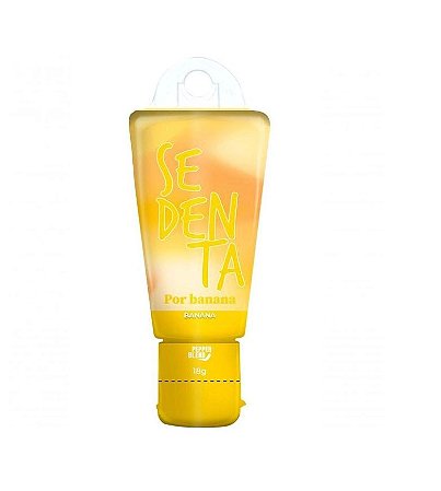 Gel Comestível Sedenta por Banana 18gr - Pepper Blend