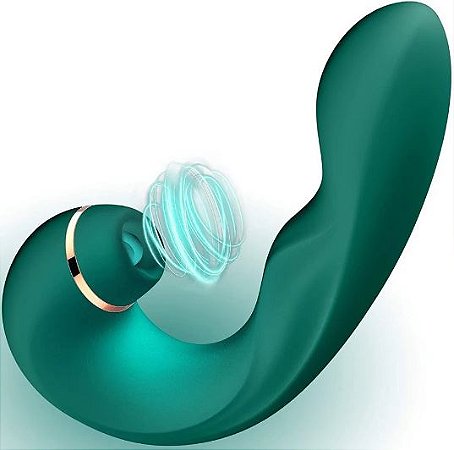 Vibrador Ponto-G e Clitóris (Vibração, Sucção e Pulsação) - Lover Viber