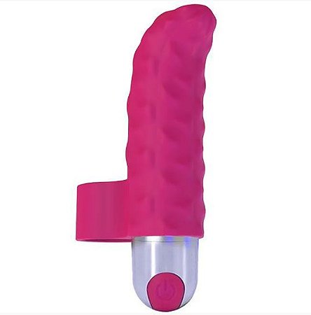 Vibrador Dedo Super Potente Recarreg. 10 Modos - Lover Viber