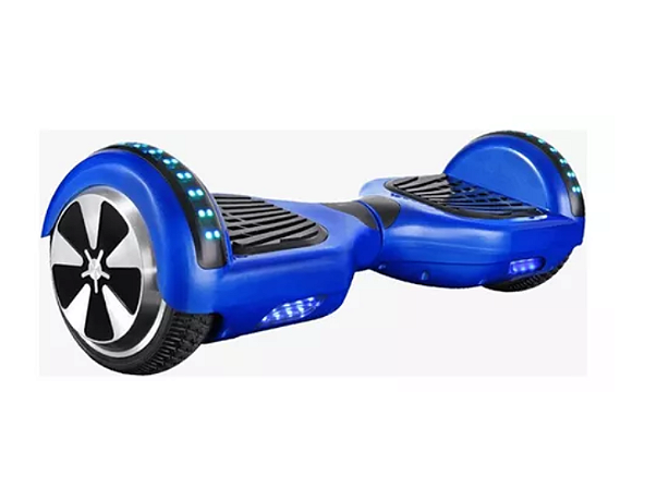 Hoverboard Skate Elétrico Smart Balance Wheel 6,5 Polegadas com Bluetooth - Azul