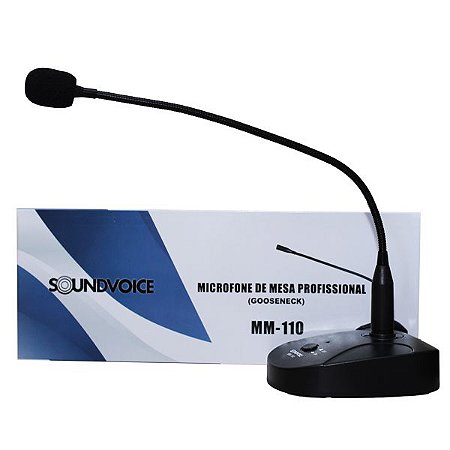 Microfone De Mesa SoundVoice MM110