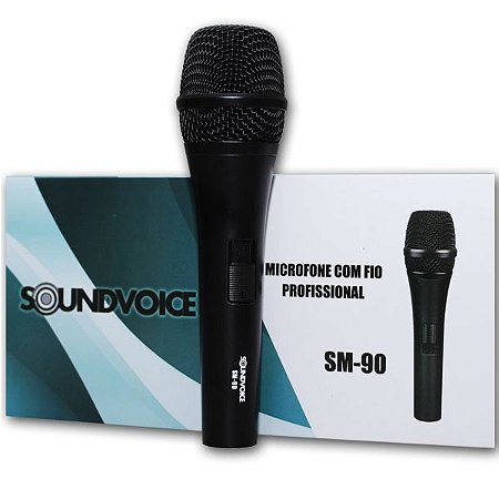 Microfone Com Fio Soundvoice SM90
