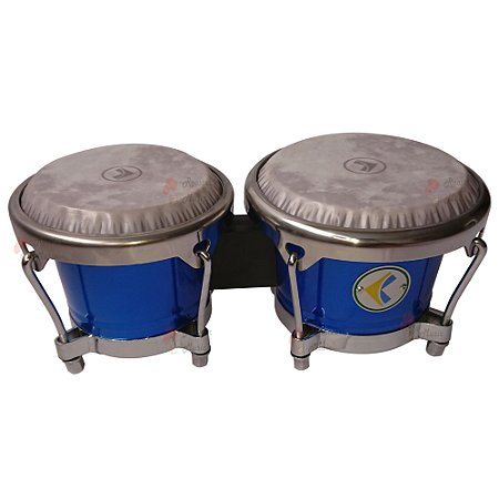 Bongo Luen Serie Colorsteel Azul 06" / 07" Ferragens Cromadas