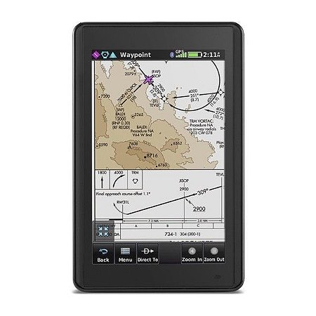 GPS Garmin Aera 660 - Navegador Gps Portátil Aeronáutico Exclusivo para Aviação com integração Avionica - Envio imediato!