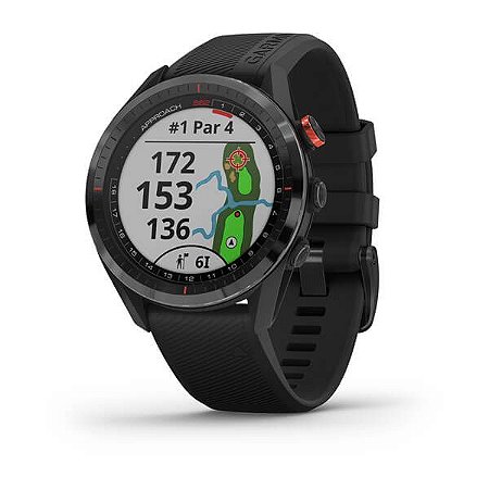 Relógio Garmin Approach S62 Preto com Centenas de Funções para Golf e GPS Integrado 010-02200-00 - Lançamento Exclusivo