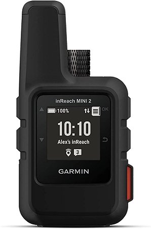 GPS Garmin inReach Mini 2 Preto Comunicação por Satélites GPS com Rastreador