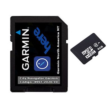 Cartão de Atualização City Navigator® Garmin América do Norte - 49 Estados - NT 2024.10